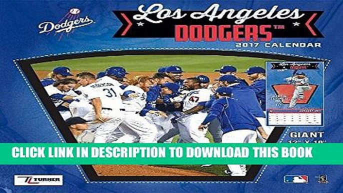 [PDF] Cal 2017 Los Angeles Dodgers 2017 12x12 Team Wall Calendar Full Collection