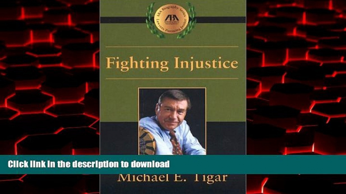 Buy book  Fighting Injustice