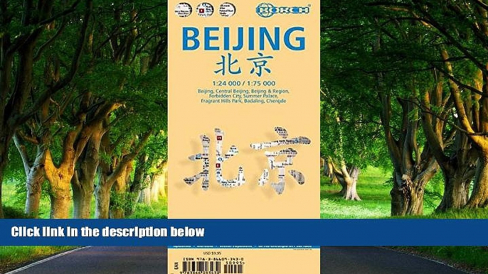 Best Deals Ebook  Laminated Beijing Map by Borch (English, Spanish, French, Italian and German