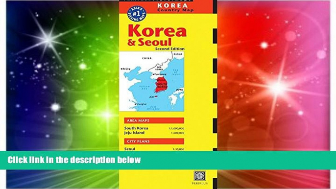 Ebook deals  Korea   Seoul Travel Map  (Periplus Travel Maps)  Most Wanted