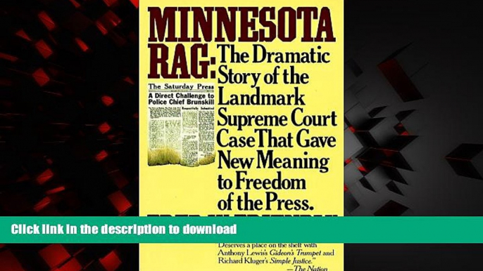 Buy books  Minnesota Rag online to buy