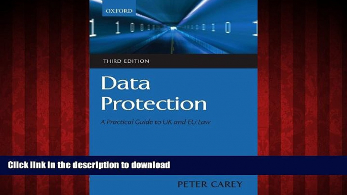 Buy books  Data Protection: A Practical Guide to UK and EU Law