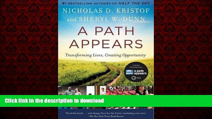 Buy book  A Path Appears: Transforming Lives, Creating Opportunity