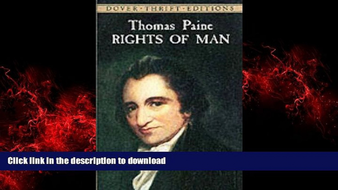 Best books  Rights of Man (Dover Thrift Editions) online