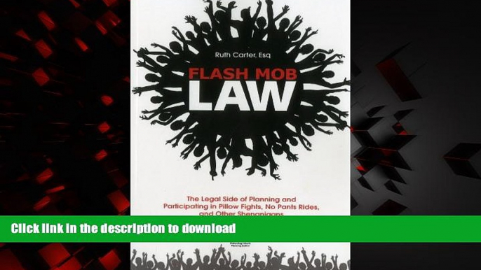 Read book  Flash Mob Law: The Legal Side of Planning and Participating in Pillow Fights, No Pants