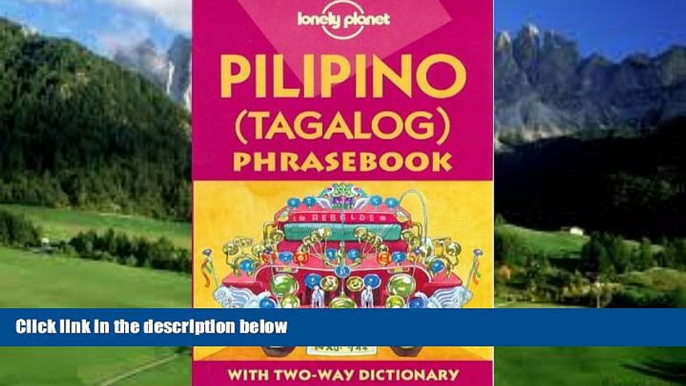 Best Buy Deals  Lonely Planet Pilipino (Tagalog) Phrasebook (Lonely Planet Phrasebooks)  Best