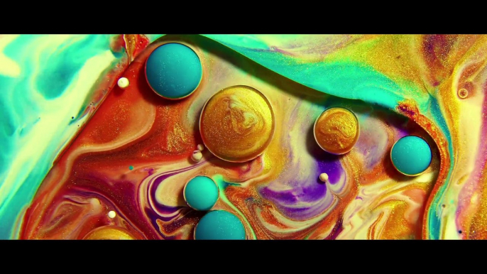 KINGDOM OF COLOURS - Royaume des couleurs : peintures filmées en slow motion