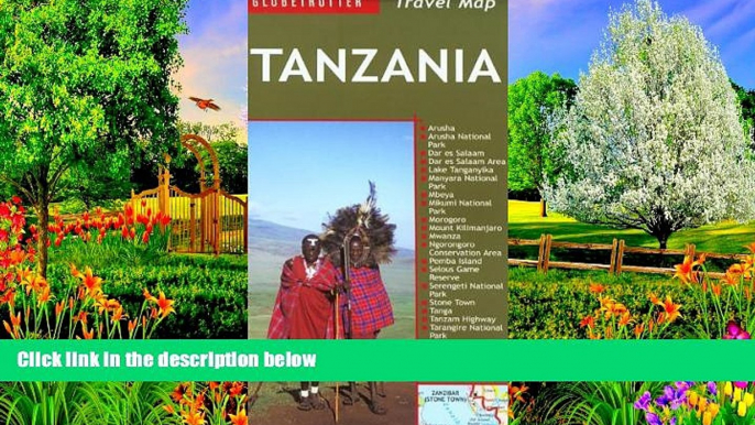 Deals in Books  Tanzania Travel Map (Globetrotter Travel Map)  Premium Ebooks Online Ebooks