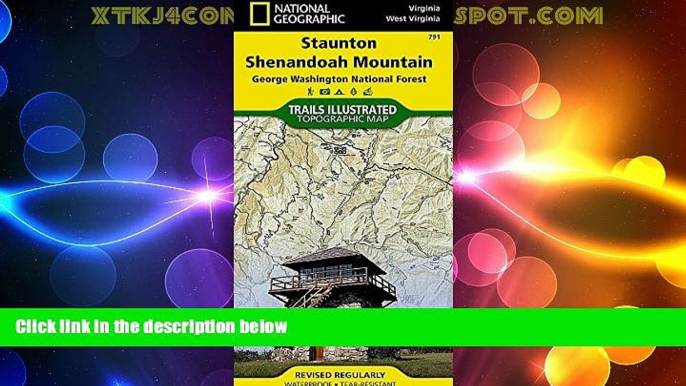 Big Sales  Staunton/Shenandoah Mountain, George Washington National Forest Hiking Map  Premium