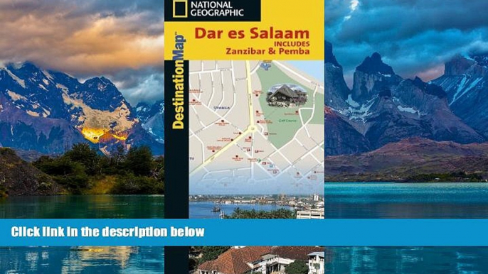 Big Deals  Laminated Dar Es Salaam by National Geographic (National Geographic Destination Map)