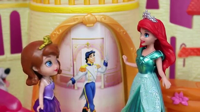 Sofia The First Mermaid Dolls Oona The Floating Palace Mermaids with Ariel by DisneyCarToys