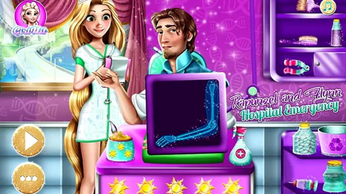 Disney Princess Doctor Games - Rapunzel and Flynn Hospital Emergency