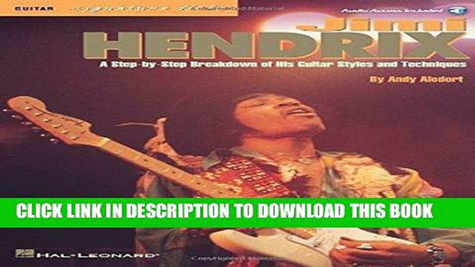 Best Seller Jimi Hendrix, Guitar Signature Licks: A Step-by-Step Breakdown of His Guitar Styles