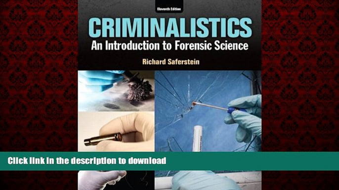 Buy books  Criminalistics: An Introduction to Forensic Science (11th Edition) online for ipad