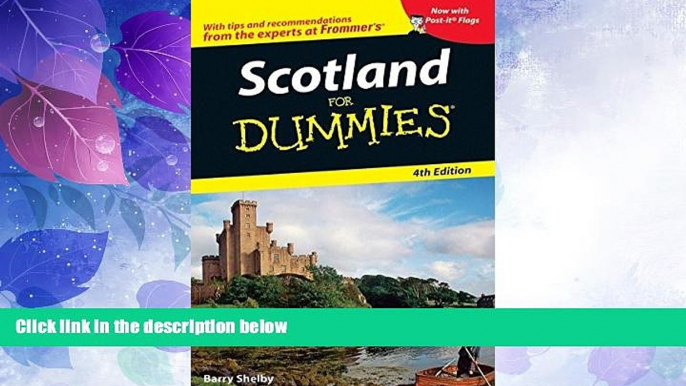 Big Sales  Scotland For Dummies (Dummies Travel)  BOOOK ONLINE