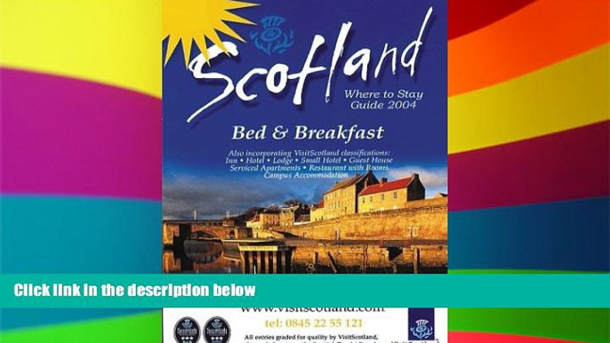 Ebook deals  Scotland: Where to Stay Guide: Bed   Breakfast (AA Scottish Tourist Board