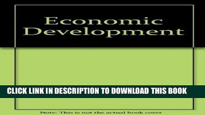 Best Seller Economic Development in Perspective Free Read