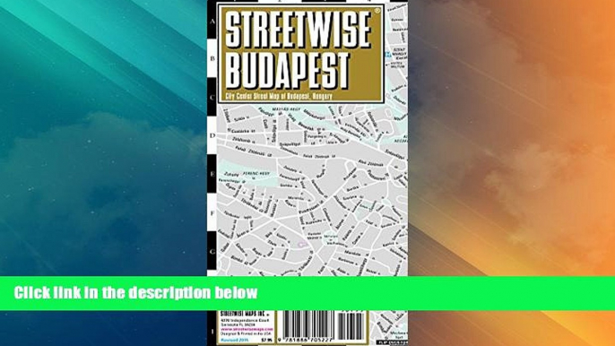 Deals in Books  Streetwise Budapest Map - Laminated City Center Street Map of Budapest, Hungary -