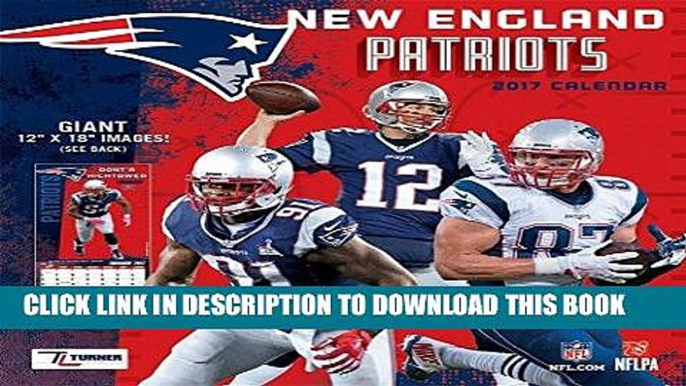 Best Seller Cal 2017 New England Patriots 2017 12x12 Team Wall Calendar Free Read