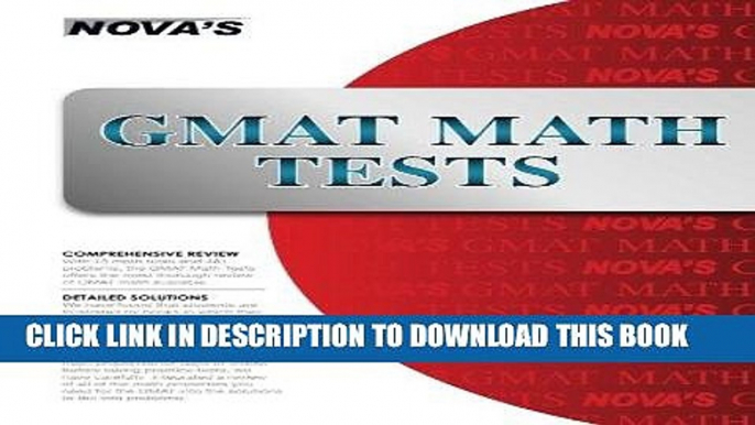 Best Seller GMAT Math Tests: Thirteen Full-length GMAT Math Tests! Free Read