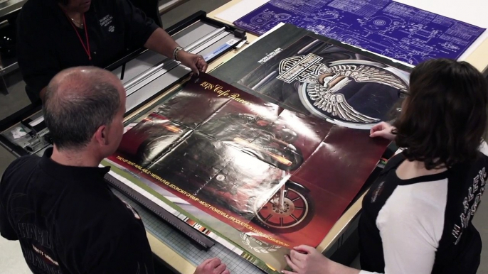 H-D Archives: Poster Preservation | Harley-Davidson Museum