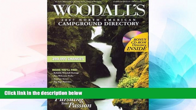 Ebook Best Deals  Woodall s North American Campground Directory with CD, 2007 (Woodall s