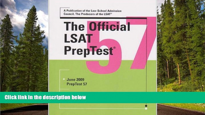 Choose Book Official LSAT Preptest 57