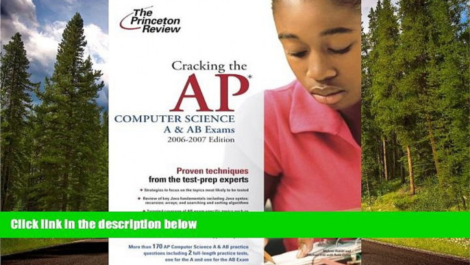 Online eBook Cracking the AP Computer Science A   AB Exams, 2006-2007 Edition (College Test