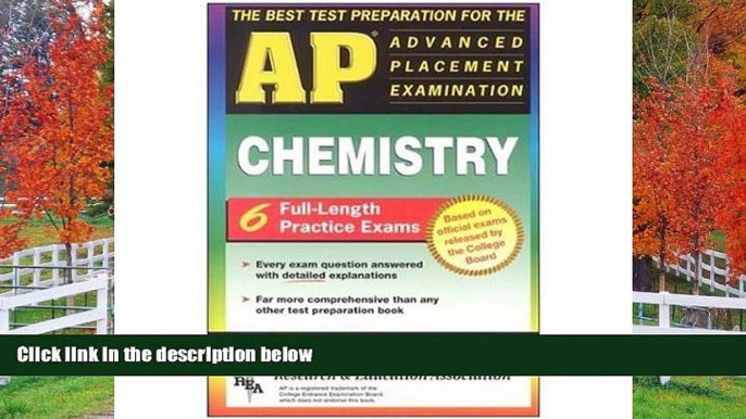 Online eBook AP Chemistry (REA) - The Best Test Prep for the Advanced Placement Exam (Advanced