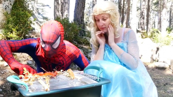 Spiderman vs Werewolf vs Maleficent In Real Life! w/ Fireman & Pink Spidergirl Fun Superhero Movies!