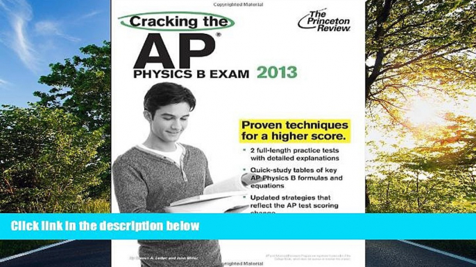 Choose Book Cracking the AP Physics B Exam, 2013 Edition (College Test Preparation)