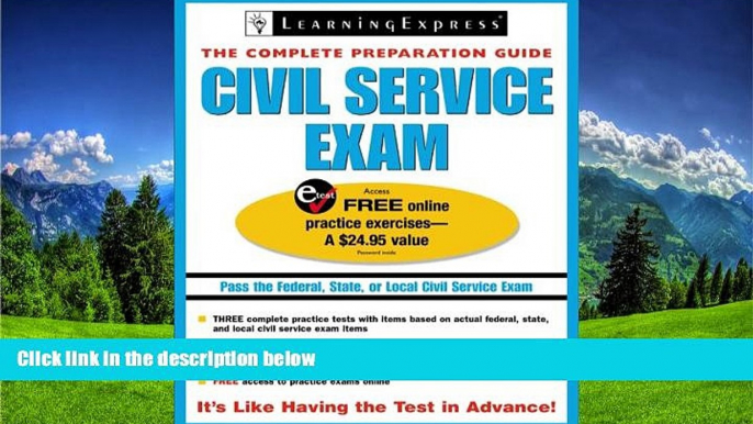 eBook Here Civil Service Exam (Civil Service Exam (Learning Express))