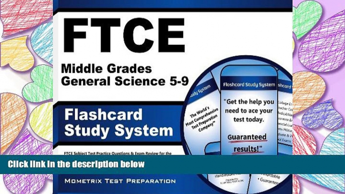 Online eBook  FTCE Middle Grades General Science 5-9 Flashcard Study System: FTCE Test Practice