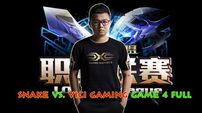 [SofM và tấm vé đến CKTG 2016] Snake Esports vs. Vici Gaming Game 4 FULL