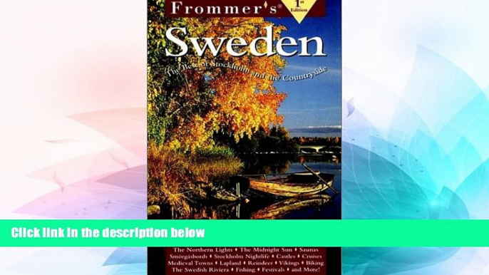 Must Have  Frommer s Sweden (Frommer s Complete Guides)  READ Ebook Full Ebook