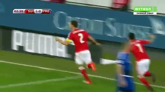 2-0 Stephan Lichtsteiner Goal HD - Switzerland 2-0 Faroe Islands - 13.11.2016