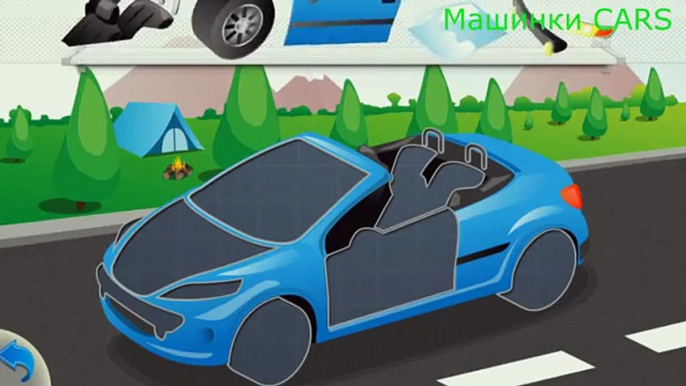 Мультики про машинки. МАШИНКИ CARS. Кабриолет. Развивающие мультики про машинки для детей