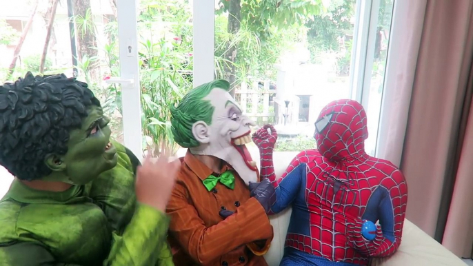 Venom Vs Superheroes Vs Spiderman Vs Hulk Vs Joker in Real Life Joker and Hulk Dead