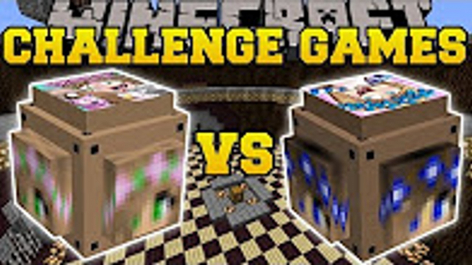 PopularMMOs  Minecraft_ LITTLE KELLY VS LITTLE CARLY CHALLENGE GAMES - Lucky Block Mod