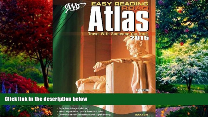 Best Buy Deals  AAA Easy Reading Road Atlas 2015  Full Ebooks Most Wanted