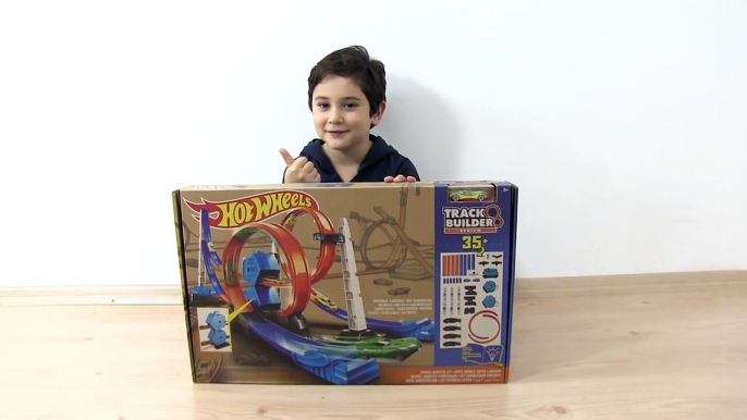 Hot Wheels Dev Oyuncak Araba Yarış Pisti Track Builder Power Booster Kit- part1