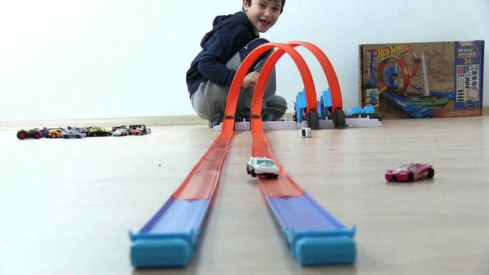 Hot Wheels Dev Oyuncak Araba Yarış Pisti Track Builder Power Booster Kit- part3