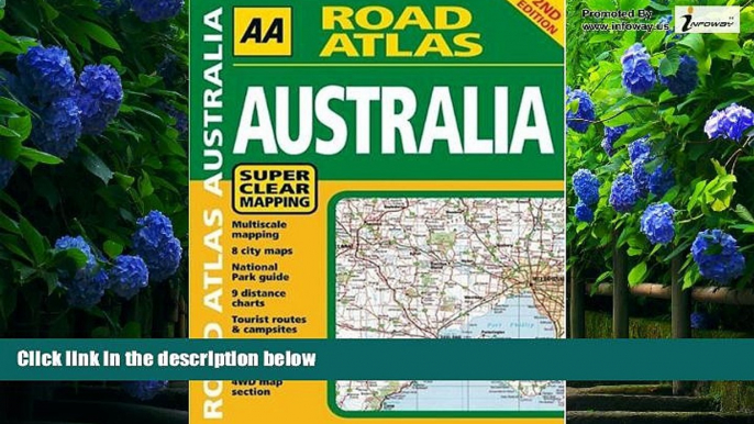 Best Buy Deals  AA Road Atlas: Australia  Best Seller Books Most Wanted