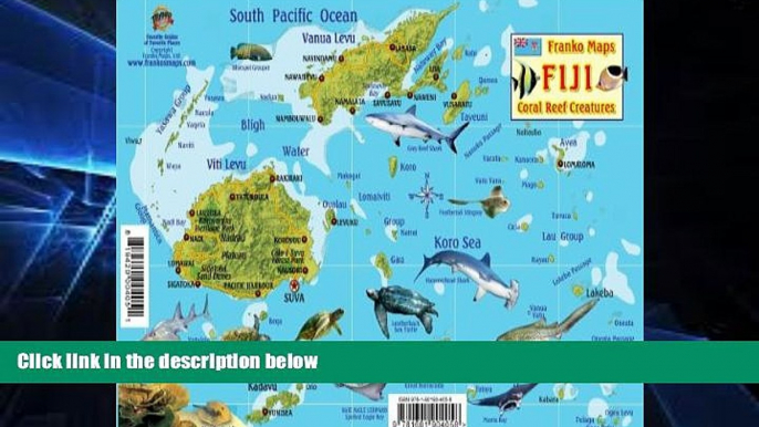 Ebook Best Deals  Fiji Map   Reef Creatures Guide Franko Maps Laminated Fish Card  Full Ebook