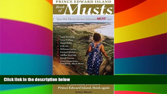 Ebook deals  Prince Edward Island Book of Musts: 101 Places Every Islander Must Visit  Buy Now