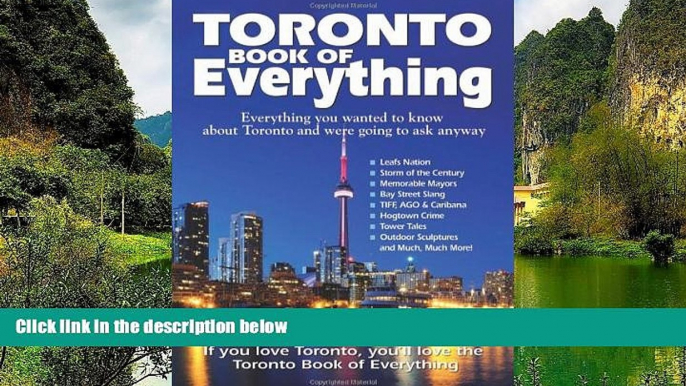 Best Deals Ebook  Toronto Book of Everything: Everything You Wanted to Know About Toronto and Were