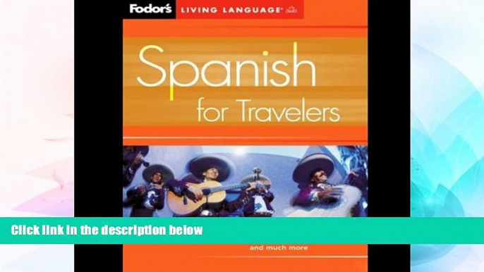 Ebook deals  Fodor s Spanish for Travelers  Full Ebook