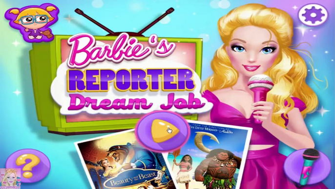 Barbie's Reporter Dream Job - Barbie Dress Up Games for Girls  #Kidsgames #Barbiegames