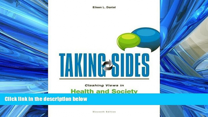 PDF Taking Sides: Clashing Views in Health and Society (Taking Sides : Clashing Views on Health