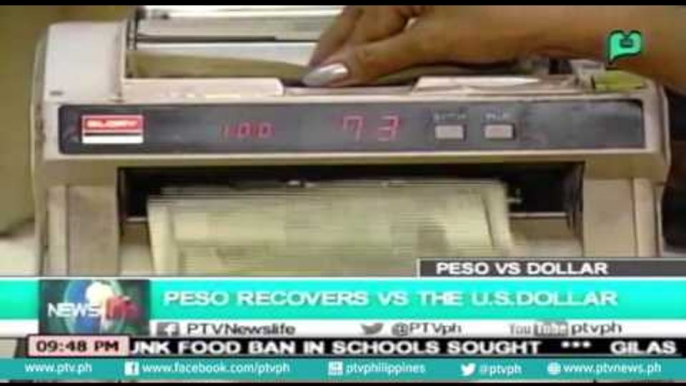 [NewsLife] Peso recovers vs US dollar [06|27|16]